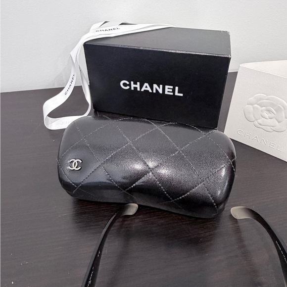 Chanel Black Gray Gradient Women\'s Sunglasses main image 8